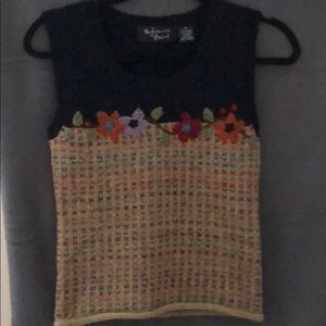 Sleeveless sweater